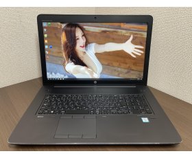 HP ZBook17G3 Máy Trạm 17.3'' FHD / Song" 2 card,Card rời NVIDIA 4G / Core i5 vPro / 6440HQ / 2.60Ghz / Ram 16G / SSD 256G và HDD 500G /  Win 10 Pro TV / .Khóa Vân Tay và Led Bàn Phím . MS:3FVD 