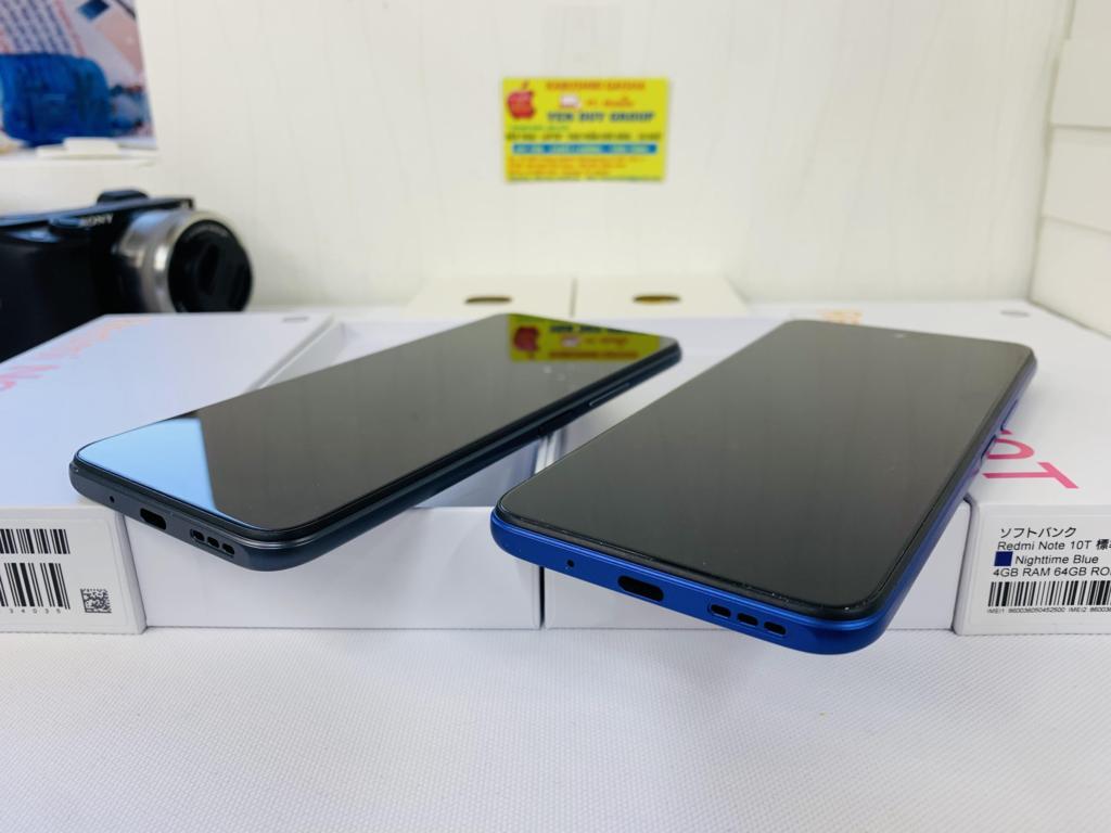 Redmi Note 10T 5G 6,5 inch Snapdragon ™ 480 5000mAh ram 4G/ 64G QT 1SIM Mới 100% Chưa Khui Hộp Rồi Màu Black (Đen) Vs Blue Xanh Ms : 10