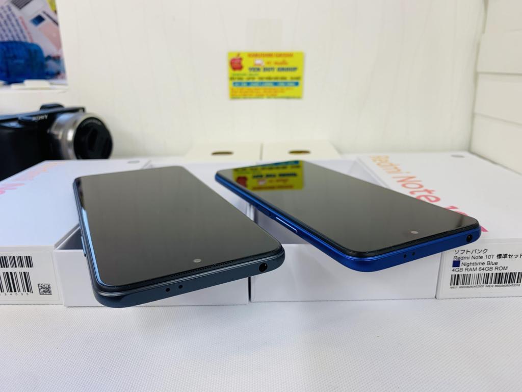Redmi Note 10T 5G 6,5 inch Snapdragon ™ 480 5000mAh ram 4G/ 64G QT 1SIM Mới 100% Chưa Khui Hộp Rồi Màu Black (Đen) Vs Blue Xanh Ms : 10