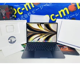 Macbook Air 13.6inch / Model 2022 / Với chip Apple M2 / Ram 8G / SSD 256G / CPU 8* và CPU 8* / màu Midnight / MS DWDT
