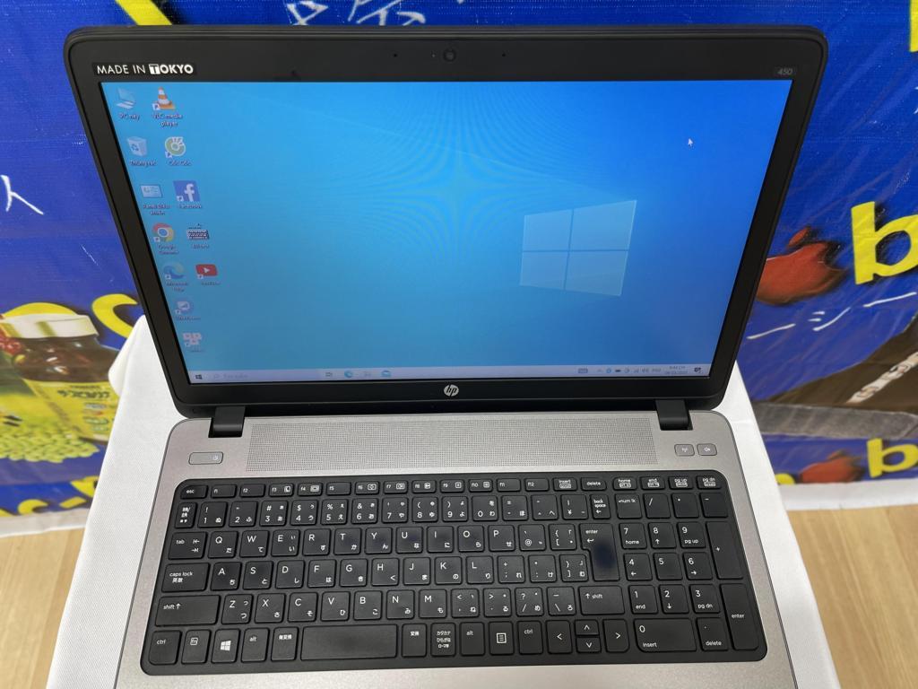 HP ProBook 450G1 Made in Tokyo / Khóa vân tay / 15.6inch Full led / Core i7 / 4702MQ /  2.20Ghz (8cpus) / Ram 8G  / SSD 128G / Win 10 Tiếng Việt / MS: 20230306 5QXL