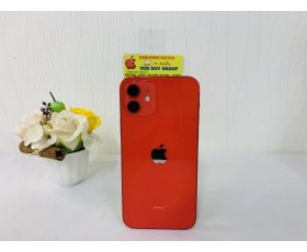 iPhone 12 6.1inh 128GB Màu Red ( Đỏ ) Qte (SB▲) Qua SD còn đẹp tầm 90-91% Pin 87% Máy Trần + KPK Ms : 4380