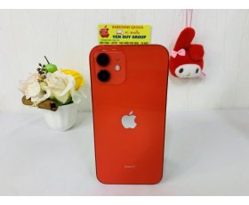 iPhone 12 6.1inh 128GB Màu Red ( Đỏ ) Qte (SB▲) Qua SD còn đẹp tầm 90% Pin 87% Máy Trần + KPK Ms : 4380
