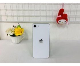 iPhone SE 2020 4.7inh 64GB Màu White ( Trắng ) Qte ( SB ) Qua SD còn đẹp tầm 97% Pin 83% Máy Trần + KPK Ms : 81091
