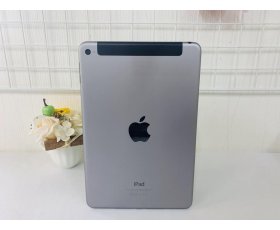 iPad Mini 4 7.9in 32GB Wifi + Cell (Về VN gắn sim vào sài) / Màu Gray ( Đen )/ Qsd đẹp tầm 97-98% / Pin 98% Máy trần + kpk / Msfbw: 9759