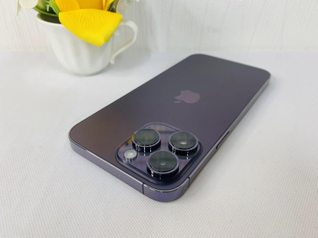 iPhone 14 Pro Max 6.7in 128GB Màu Purple ( Tím ) Qt ( Ap ) Qua SD còn 97-98% / Pin 100% Máy Trần + KPK Ms: 3704