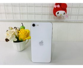 iPhone SE 2020 4.7in 64GB Màu White ( Trắng ) Qte ( SB▲) Qua SD còn đẹp 98% / Pin 83% Máy trần + kpk Ms: 4872