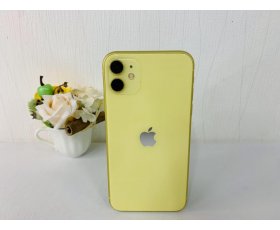 iPhone 11 6.1in 128GB Màu Yellow ( Vàng ) Qt ( AUo ) Qua SD còn đẹp 97% / Pin 77% ( Bảo trì ) Máy Trần + KPK Ms: 8697