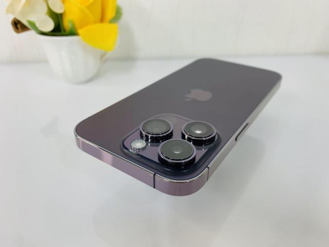 14 Pro  6.1inch   256GB Màu Purple  ( Tím ) Qte (AUo) Qua SD còn đẹp 95-96% / Pin 100% Máy DBH Máy Trần KPK Msfbw: 1415