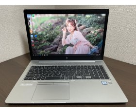 HP EliteBook 850G6 (2020-2021) 15.6"FHD / Core i5 gen 8 / 8265U / 1.60-1.80Ghz / Ram 8G / SSD 256G /  Win 10 Pro TV / Khóa Màn Hình Face ID & Vân Tay.Led Bàn Phím . MS: 08GW