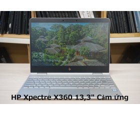 HP Spectre X 360 13.3" Màn Hình Cảm Ứng 2017 / Core i7 7500U 2.70Ghz-2.90Ghz 4CPU / Ram 16G / SSD 1000Gb / Win 10Pro / Tiếng Việt / MS:JE9MJ2