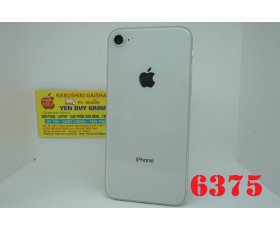 iphone 8 4.7inh / 64G / Q/Tế / Silver ( Trắng Bạc ) / QSD đẹp đến 97-98% / Máy Trần+KPK / Pin 87% / MS: 6375