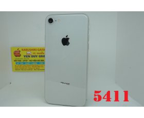 iphone 8 4.7inh / 64G / Q/Tế / Silver ( Trắng Bạc ) / QSD đẹp đến 90-93% / Máy Trần+KPK / Pin 92% / MS: 5411