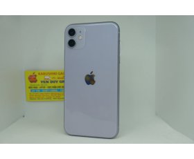 iPhone 11 6.1inh / 128G / Lock (SBx) / Purple (Tím ) / QSD Đẹp 97-98% Máy Trần KPK / Pin 99% / MS: 8974