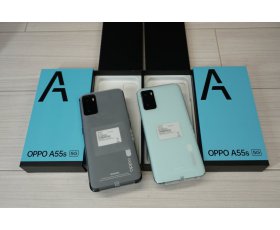OPPO A55S 5G / 6.5inh / Snapdragon ™ 480 5G / Ram 4G / Rom 64GB / QT 1 sim Mới 100% Fullbox  / 4.000 mah / Black ( Đen ) và ( xanh lá cây ) / MS: 1294