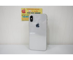 -iPhone XS 5.8inh / 64Gb/ Quốc Tế ( DCMo) / QSD còn đẹp tầm 96% / Pin 87% Màu Silver ( Trắng ) Máy Trần + KPK / MS: 8699