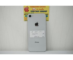 iPhone 8 4.7nh / 64Gb/ Quốc Tế ( AUo ) / QSD còn đẹp tầm 95-96% / Pin 97% Màu Silver ( Trắng ) Máy Trần + KPK / MS: 04451