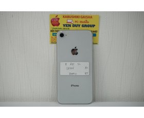 iPhone 8 4.7nh / 64Gb/ Quốc Tế ( AUo ) / QSD còn đẹp tầm 93-94% / Pin 85% Màu Silver ( Trắng ) Máy Trần + KPK / MSfbw: 38206