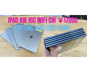 iPad Air 9.7inh / 16G / QSD đẹp tầm 97-98 % / Máy Trần KPK / Wifi Only / Màu Gray ( Đen Xám ) / Pin trên 80% / MS: KO0622