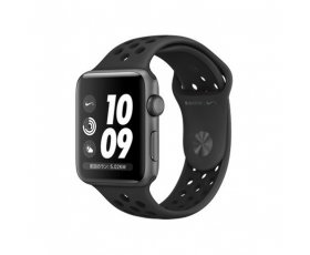 Apple Watch Series 3 42mm / (GPS ) Gray Aluminum/Sport Band Black nike / New 100% Chưa khui hộp / BH Apple 1 Năm / MS : FR0591W7